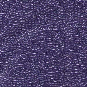 11/0 – Miyuki Delica - 5g Bag – Sparkling Violet Lined Crystal – DB0923