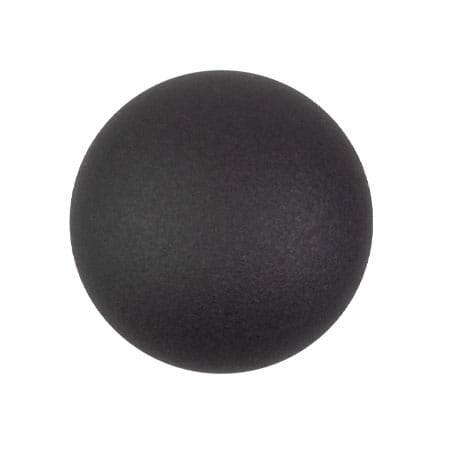 Czech Glass Cabochon 18mm – Dark Grey Light Matte