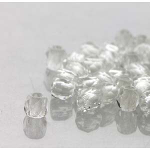 2mm True2 Firepolish Beads x 100 – Crystal