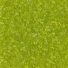 11/0 – Miyuki Delica - 5g Bag – Transparent Chartreuse – DB0712