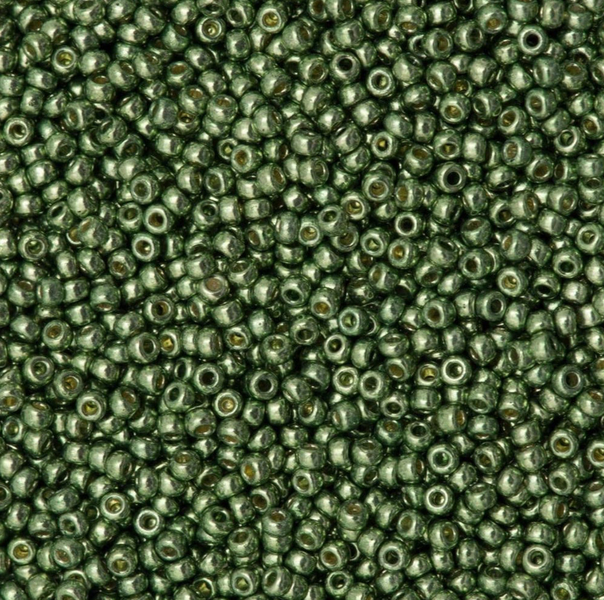 8/0 Miyuki Seed Beads - 25g Bag – Duracoat Galvanised Sea Green - Colour 4215