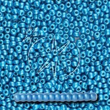 Preciosa 11/0 Seed Beads - PermaLux - 20g Pack - Mother of Pearl - Turquoise