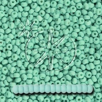 Preciosa 8/0 Seed Beads - PermaLux - 20g Pack - Matte - Wintergreen
