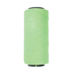 Brazilian Waxed Cord 1mm – 5 Meters – Neon Green (329)