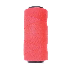 Brazilian Waxed Cord 1mm – 144 Meter Spool – Neon Pink (328)