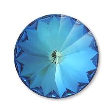 Swarovski Rivoli 12mm - Crystal Royal Blue Delite