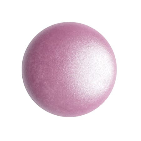Czech Glass Cabochon 18mm – Rose Pearl