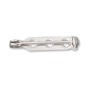 Silver Plated Brooch Pin 33mm