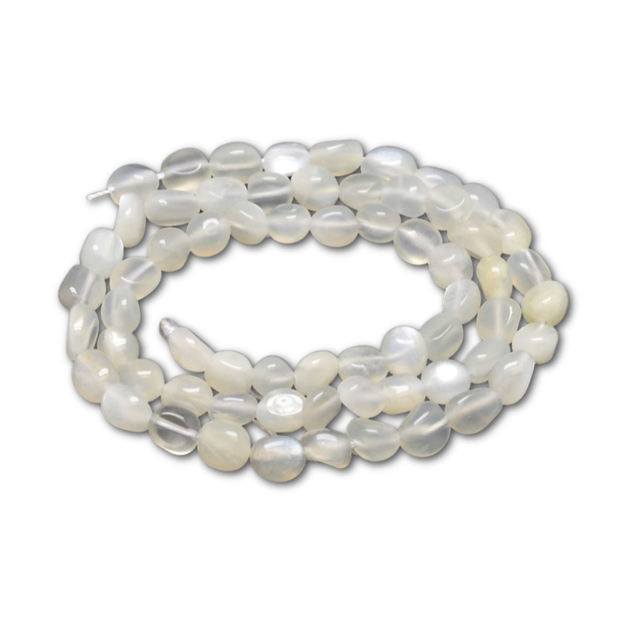 5x6mm Moonstone Nugget Beads – Approx 56 beads