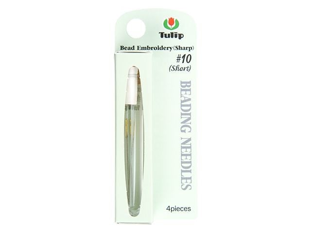 Tulip Beading Needles – Number 10 – Short – 4 Pack