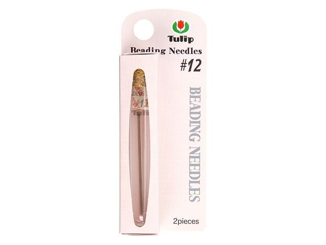Tulip Beading Needles – Number 12 – Long – 2 Pack