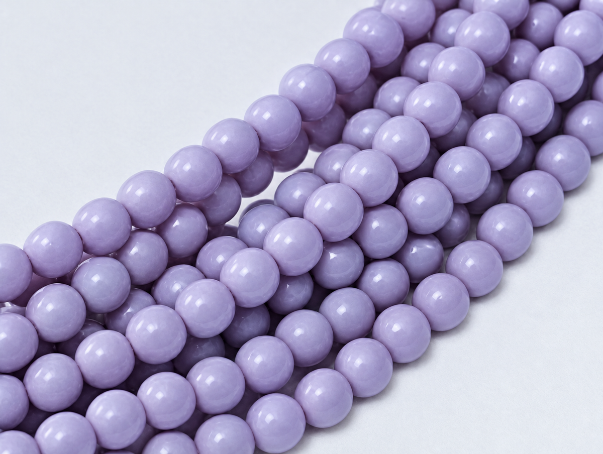 4mm Czech Glass Pearl - Bag of 100 – 48224 – Lilac