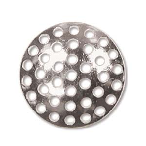 Silver Tone Sieve 17mm