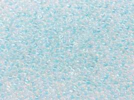 11/0 Miyuki Seed Beads - 25g Bag – Glacier Blue Lined Crystal AB – Colour 269