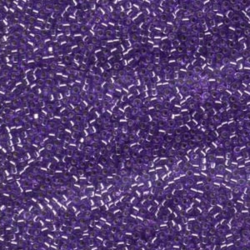 11/0 – Miyuki Delica - 5g Bag – Dyed Silver Lined Lilac – DB1347