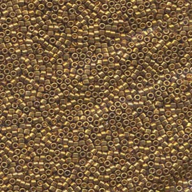 11/0 – Miyuki Delica - 5g Bag – 24k Dark Yellow Gold – DB0505