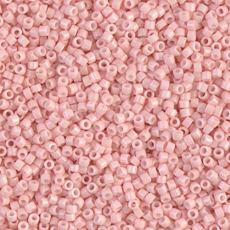 15/0 - Miyuki Delica - 5g Bag - Opaque Light Salmon - DBS1493