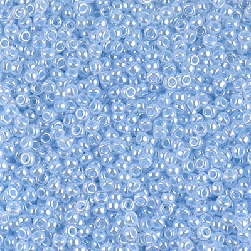 11/0 Miyuki Seed Beads 25g Bag – Sky Blue Ceylon – Colour 524
