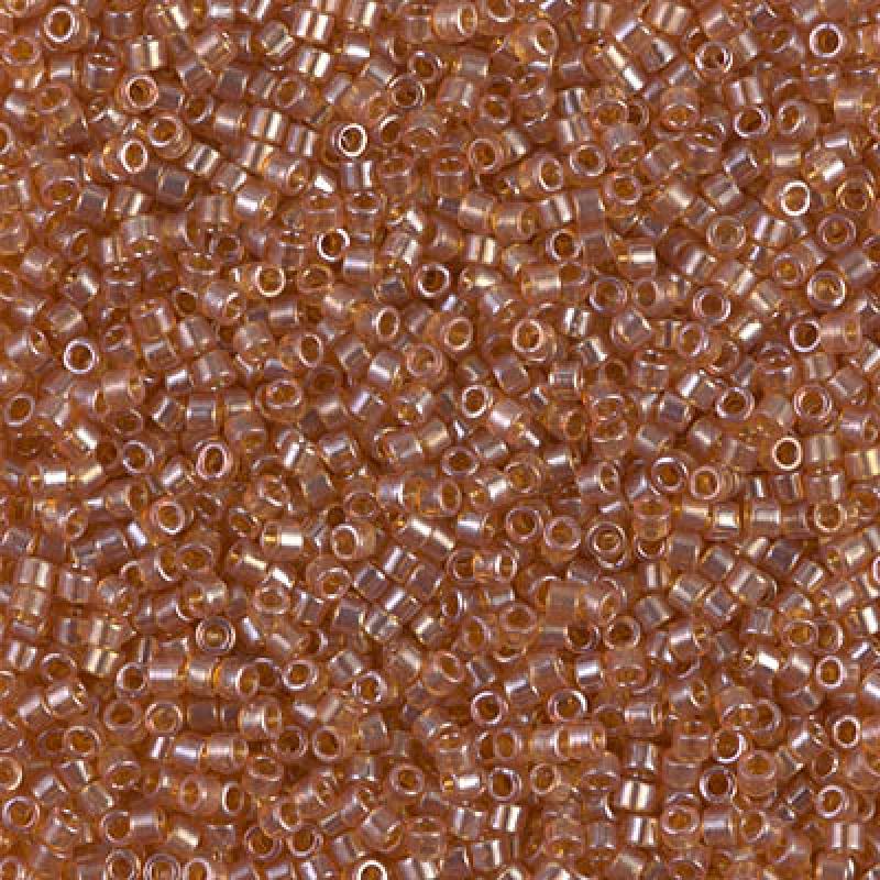 11/0 – Miyuki Delica - 5g Bag - Transparent Marigold Luster – DB1221