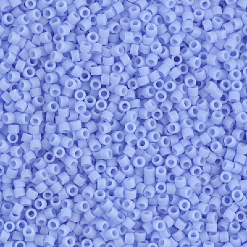 11/0 – Miyuki Delica - 5g Bag - Matte Opaque Agate Blue – DB1587