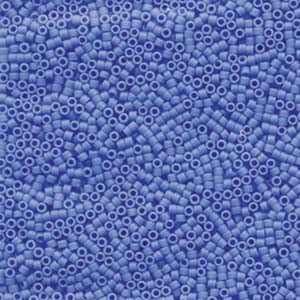 11/0 – Miyuki Delica - 5g Bag– Matte Opaque Cyan Blue – DB1588