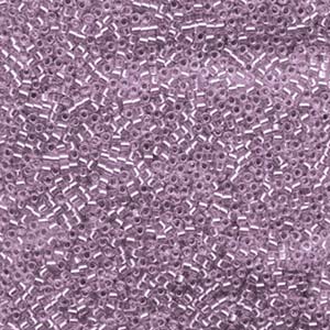11/0 – Miyuki Delica - 5g Bag – Silver Lined Lt Amethyst – DB1205