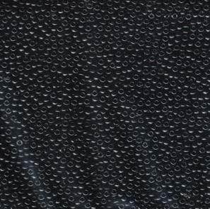 11/0 Miyuki Seed Beads - 25g Bag – Opaque Black – Colour 401