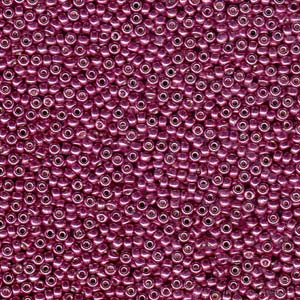 11/0 Miyuki Seed Beads - 25g Bag – Duracoat Galvanised Magenta - Colour 4219