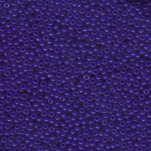 11/0 Miyuki Seed Beads - 25g Bag – Opaque Cobalt - Colour 414