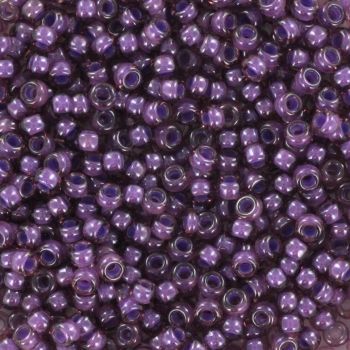 11/0 Miyuki Seed Beads - 25g Bag – Fancy Lined Lavender - Colour 2264
