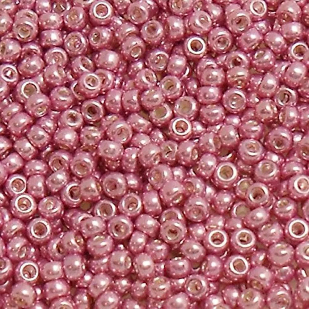 11/0 Miyuki Seed Beads - 25g Bag  – Galvanized Rose - Colour 1061)
