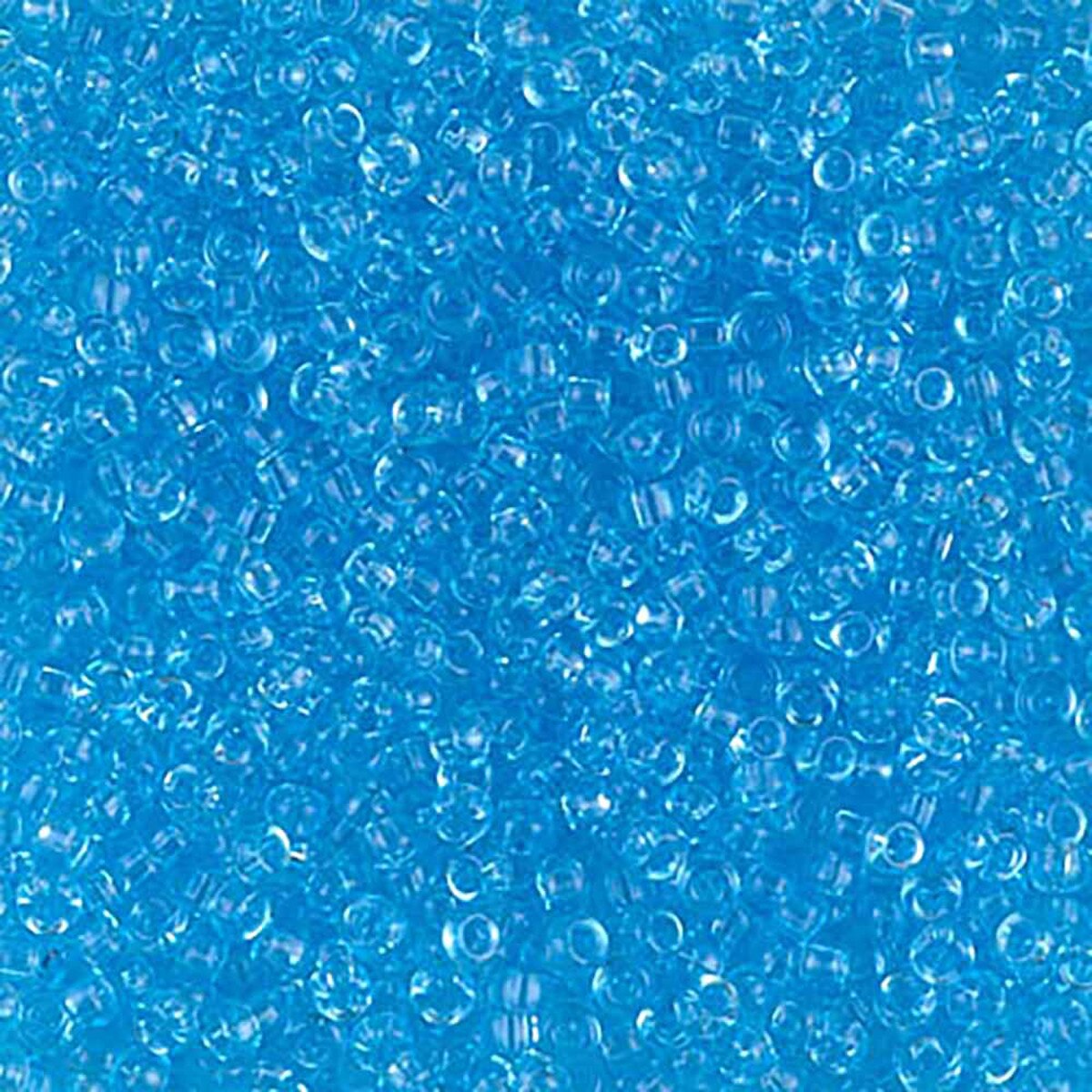 11/0 Miyuki Seed Beads - 25g Bag – Transparent Light Blue - Colour 148