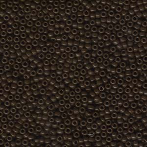 11/0 Miyuki Seed Beads - 25g Bag – Opaque Brown - Colour 409
