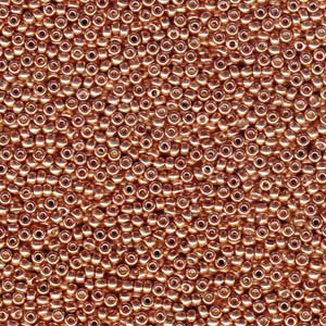 11/0 Miyuki Seed Beads - 25g Bag – Duracoat Galvanised Muscat – Colour 4206