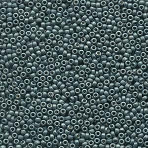 11/0 Miyuki Seed Beads - 25g Bag – Duracoat Galvanised Matte Seafoam - Colour 4217F