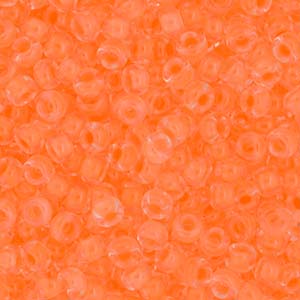 15/0 Miyuki Seed Beads - 5g Bag - Luminous Creamsicle - Colour 4298