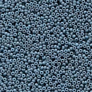 11/0 Miyuki Seed Beads - 25g Bag – Duracoat Opaque Dyed Slate - Colour 4479