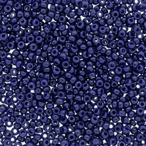 15/0 Miyuki Seed Beads - 5g Bag – Duracoat Opaque Dark Navy Blue - Colour 4494