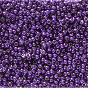 11/0 Miyuki Seed Beads - 25g Bag – Duracoat Galvanised Lilac Night - Colour 5110