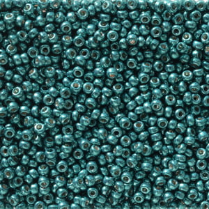11/0 Miyuki Seed Beads - 25g Bag – Duracoat Galvanised Posedion Blue - Colour 5115