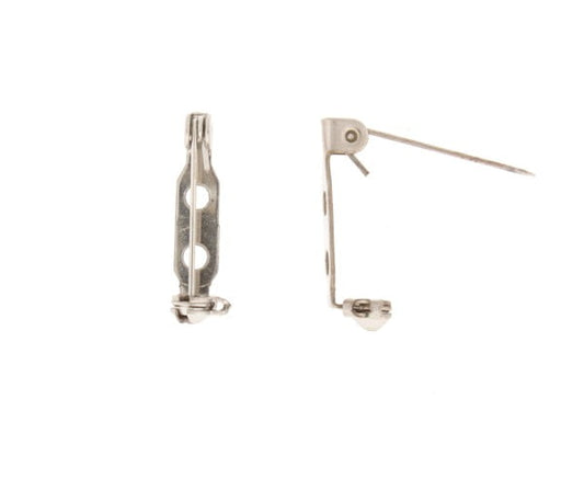 Silver Plated Brooch Pin 20mm