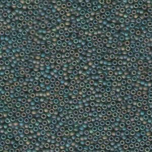 11/0 Miyuki Seed Beads - 25g Bag – Matte Transparent Emerald - Colour 156FR