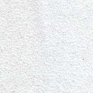 15/0 Miyuki Seed Beads - 5g Bag – White Pearl - Colour 420
