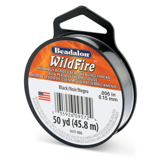 Wildfire 0.15mm Diameter - 50 Yard Spool - Frost