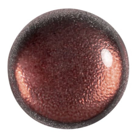 Czech Glass Cabochon 25mm – Ice Slushy Cola