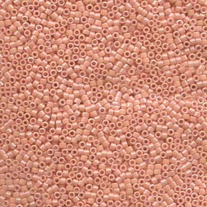 11/0 – Miyuki Delica - 5g Bag – Ceylon Peach Luster – DB0207
