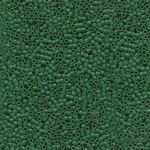 11/0 – Miyuki Delica - 5g Bag – Dyed Opaque Jade Green – DB0656