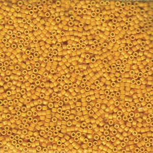 11/0 – Miyuki Delica - 5g Bag – Dyed Opaque Squash – DB0651