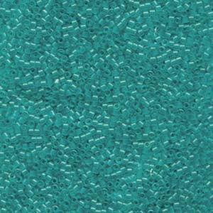 11/0 – Miyuki Delica - 5g Bag  – Transparent Caribbean Teal – DB1108
