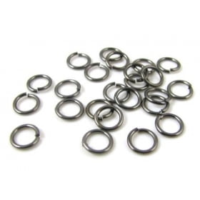 Gunmetal - 5mm Open Jump Rings – 1.5g (approx 30)